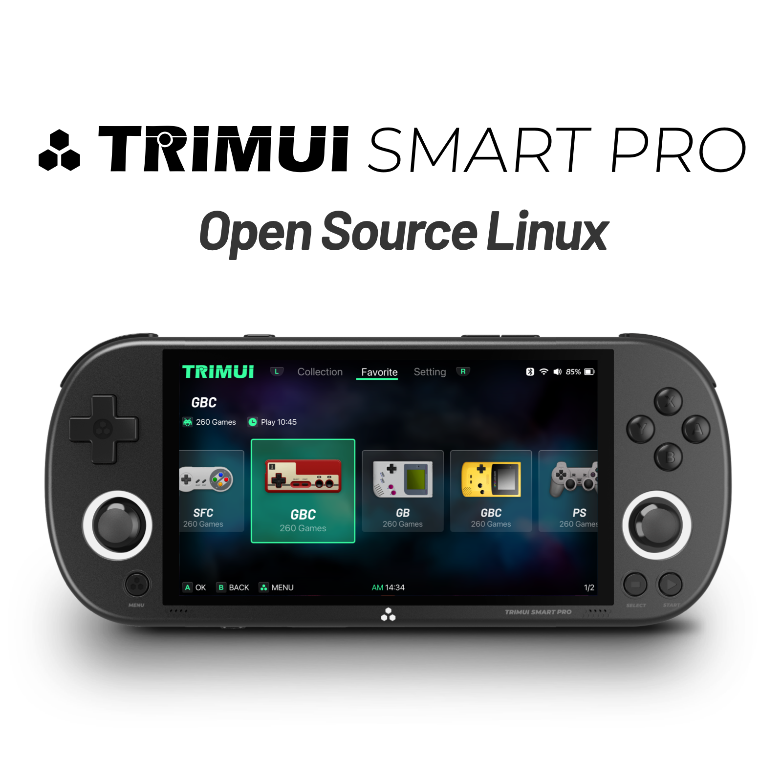 Pc Gaming Handheld Console - Trimui Smart Pro Handheld Game Console