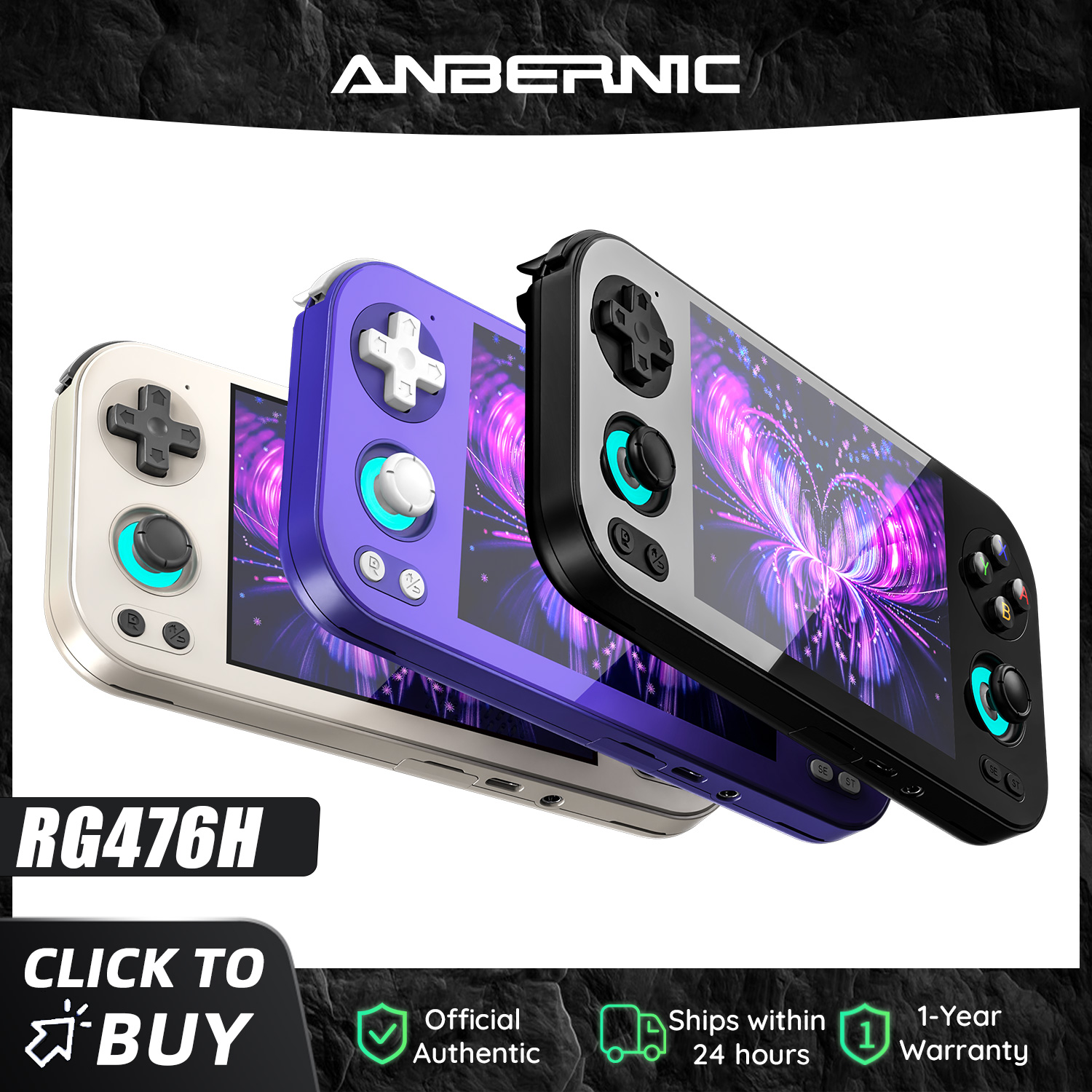 Pc Gaming Handheld Console - Anbernic RG 476H Handheld Game Console