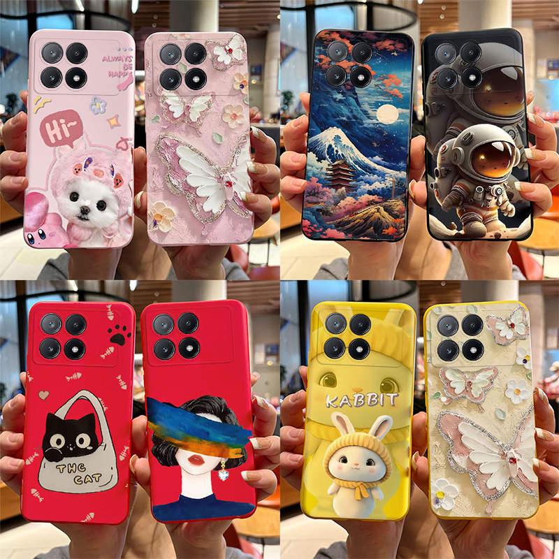 Gaming Console X6 - Poco X6 Pro 5G Case Luxury