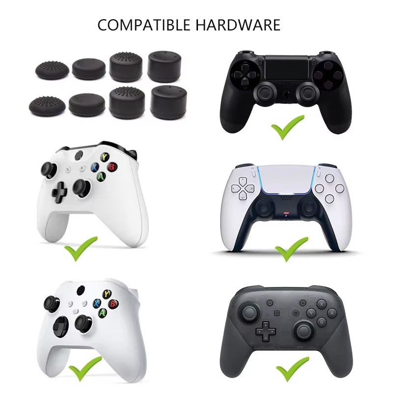 8pcs Controller Silicone Analo - Gaming Console Gp Pro のレビューと価格