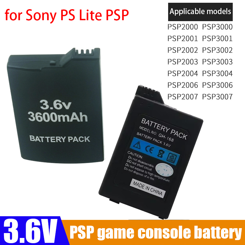 3.6V 3600mAh Built-in Battery  - Gaming Console Psp のレビューと価格