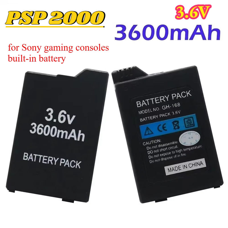3.6V 3600mAh Built-in Battery  - Gaming Console Psp のレビューと価格