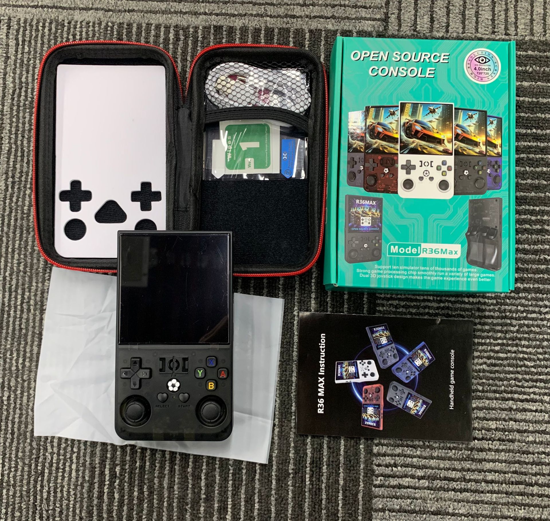 FLLBW R36 Max R36PRO Retro Gam - Console Gaming Hand のレビューと価格
