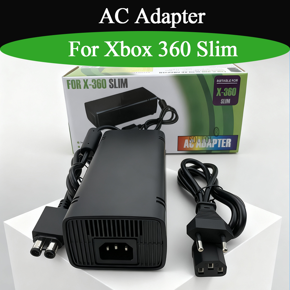 For Xbox 360 Slim AC Adapter P - Gaming Console Xbox 360 のレビューと価格