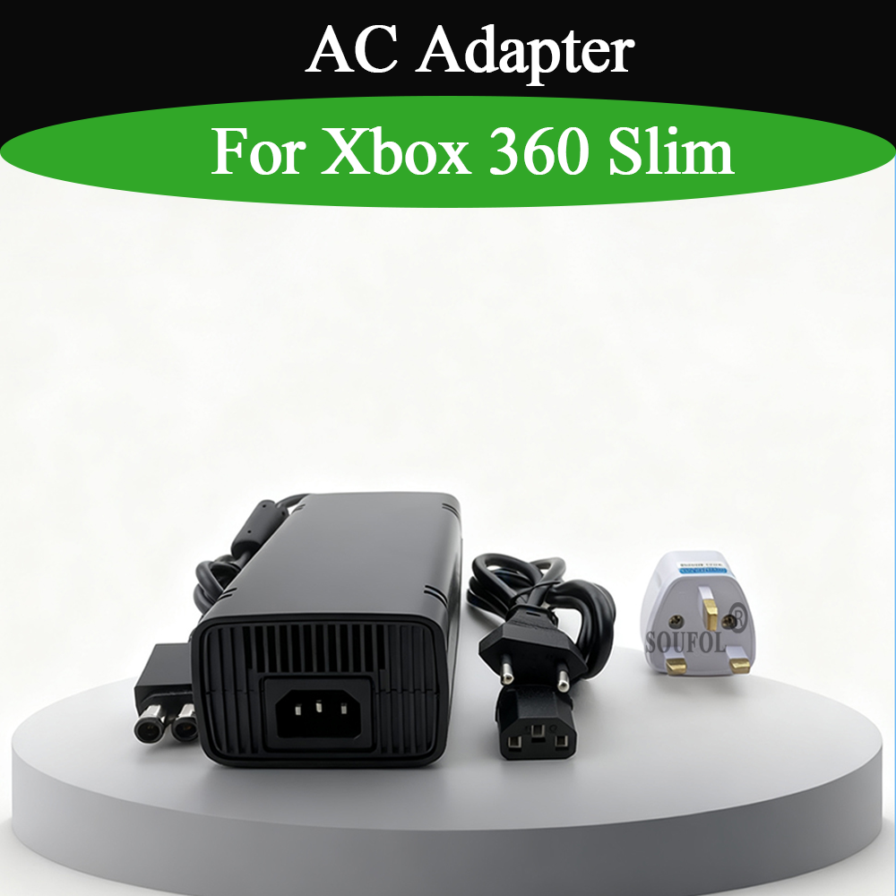 For Xbox 360 Slim AC Adapter P - Gaming Console Xbox 360 のレビューと価格