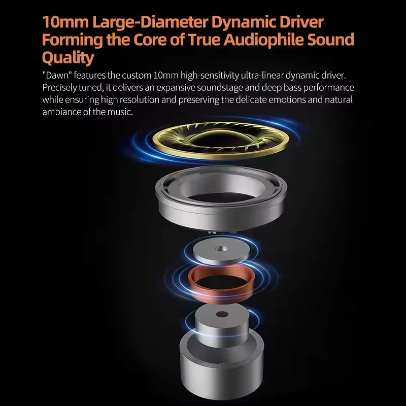 Hot KZ Dawn Dynamic Earphones  - Headset Gaming Console のレビューと価格