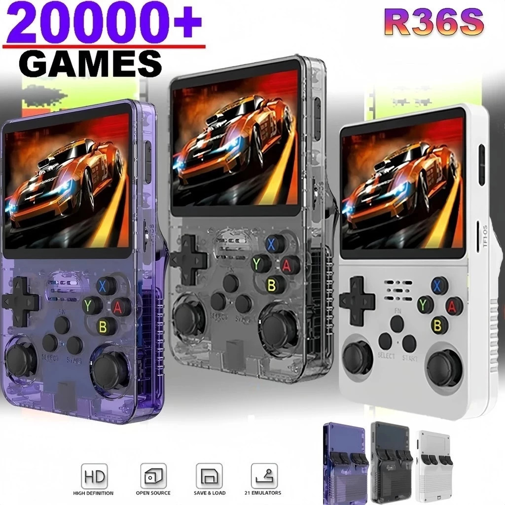 Mini R36S Retro Handheld Video - Gaming Console Xbox 360 のレビューと価格