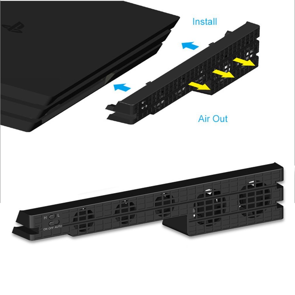 Base Fan Stand For Sony PS4 Pr - Gaming Console Monitor のレビューと価格