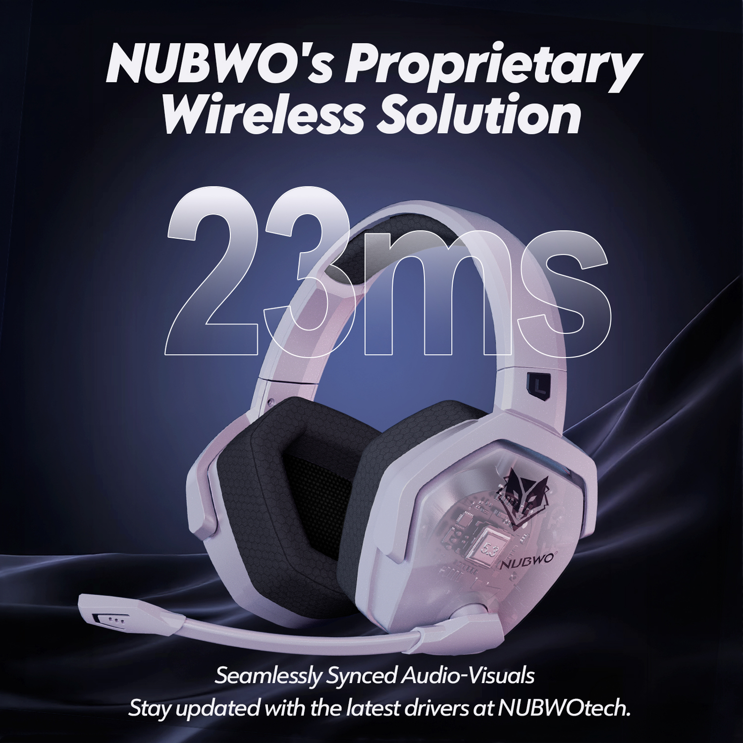 NUBWO G06 Dual Wireless Headse - Headset Gaming Console のレビューと価格