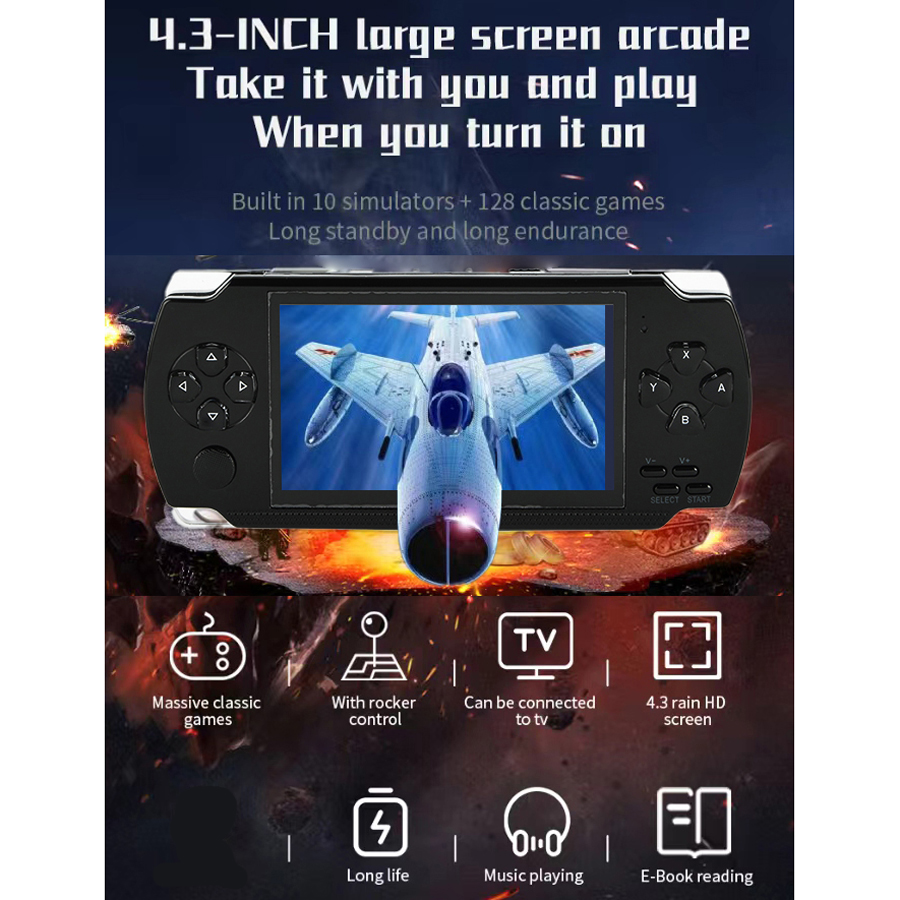 Handheld Portable Retro Video  - Gaming Console 4 Year Old のレビューと価格