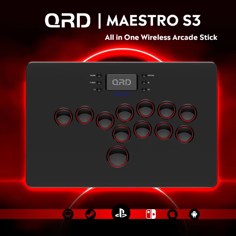 QRD Maestro S3 Wireless Hitbox - Gaming Console Gp Pro のレビューと価格