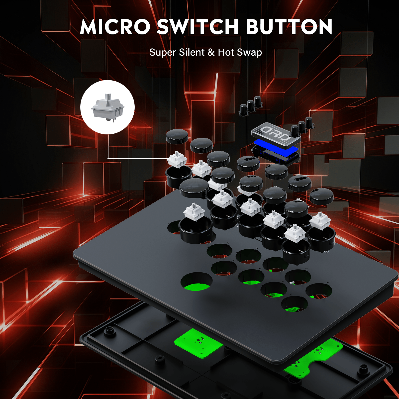 QRD Maestro S3 Wireless Hitbox - Gaming Console Gp Pro のレビューと価格
