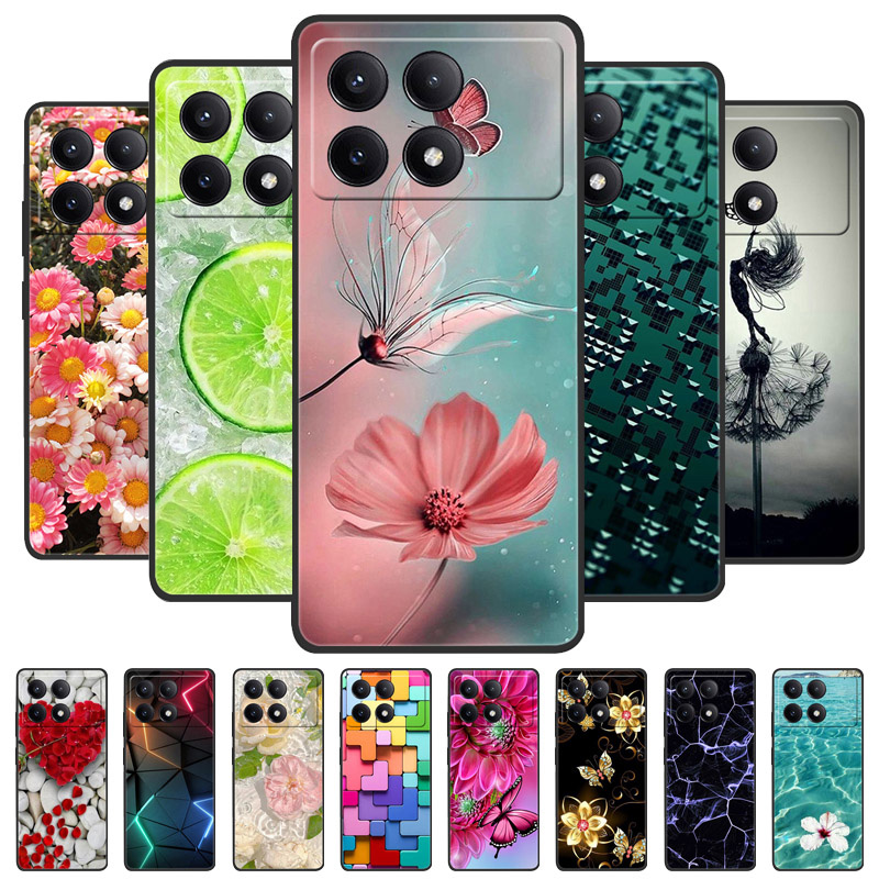 For Poco X6 Pro 5G Case Black  - Gaming Console X6 のレビューと価格