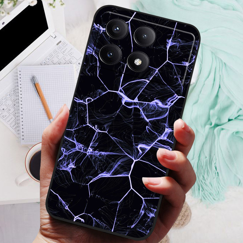 For Poco X6 Pro 5G Case Black  - Gaming Console X6 のレビューと価格