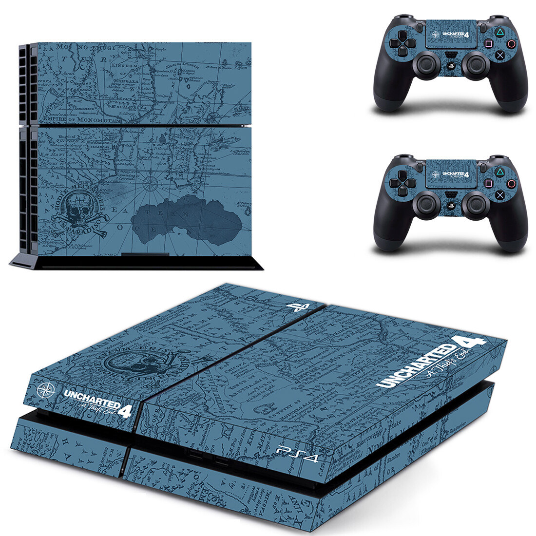 Uncharted 4 PS4 Pro Slim Skin  - Gaming Console Monitor のレビューと価格