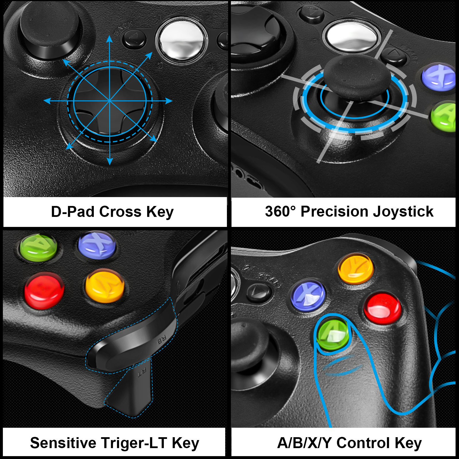 Gaming Controller For Xbox 360 - Gaming Console Xbox 360 のレビューと価格