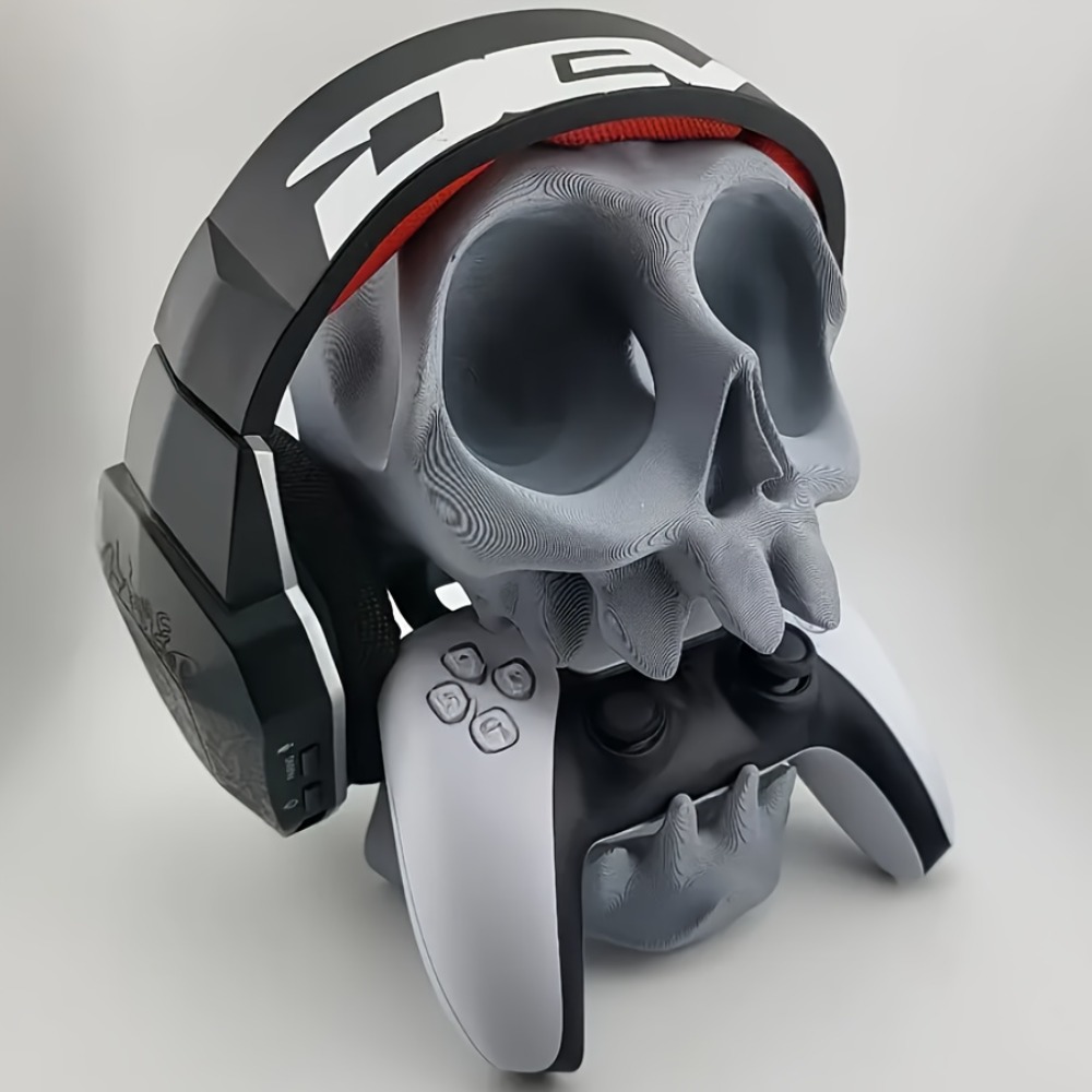 Skull Shaped Controller Stand  - Headset Gaming Console のレビューと価格