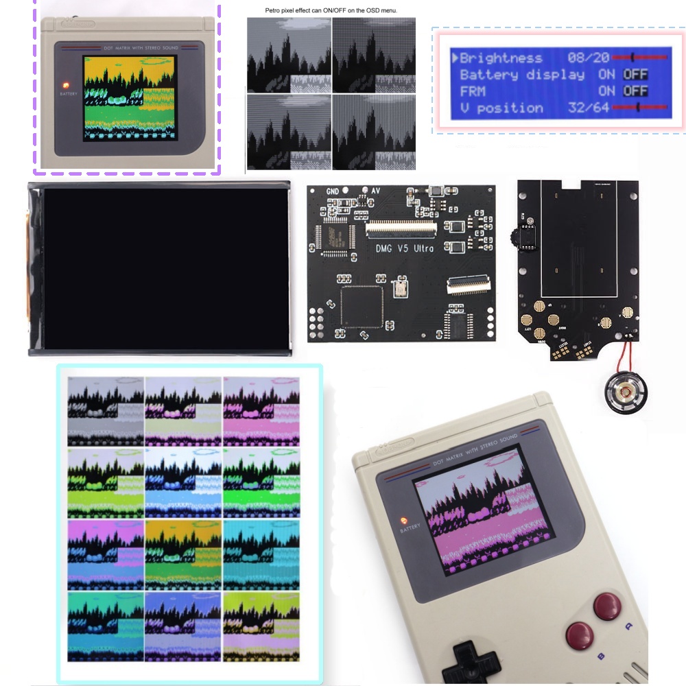 36 Colors Changing Mode RIPS S - Gaming Console Gp Pro のレビューと価格