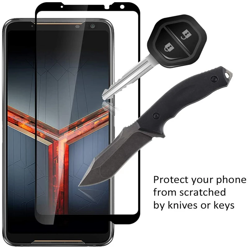9D Tempered Glass for Asus ROG - Gaming Console Mobile のレビューと価格