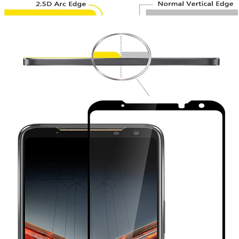 9D Tempered Glass for Asus ROG - Gaming Console Mobile のレビューと価格