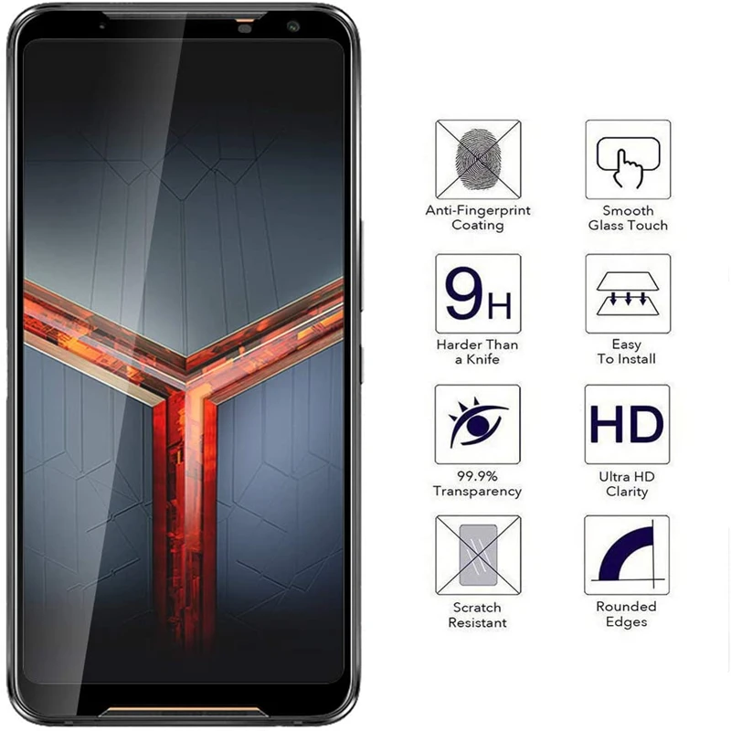 9D Tempered Glass for Asus ROG - Gaming Console Mobile のレビューと価格