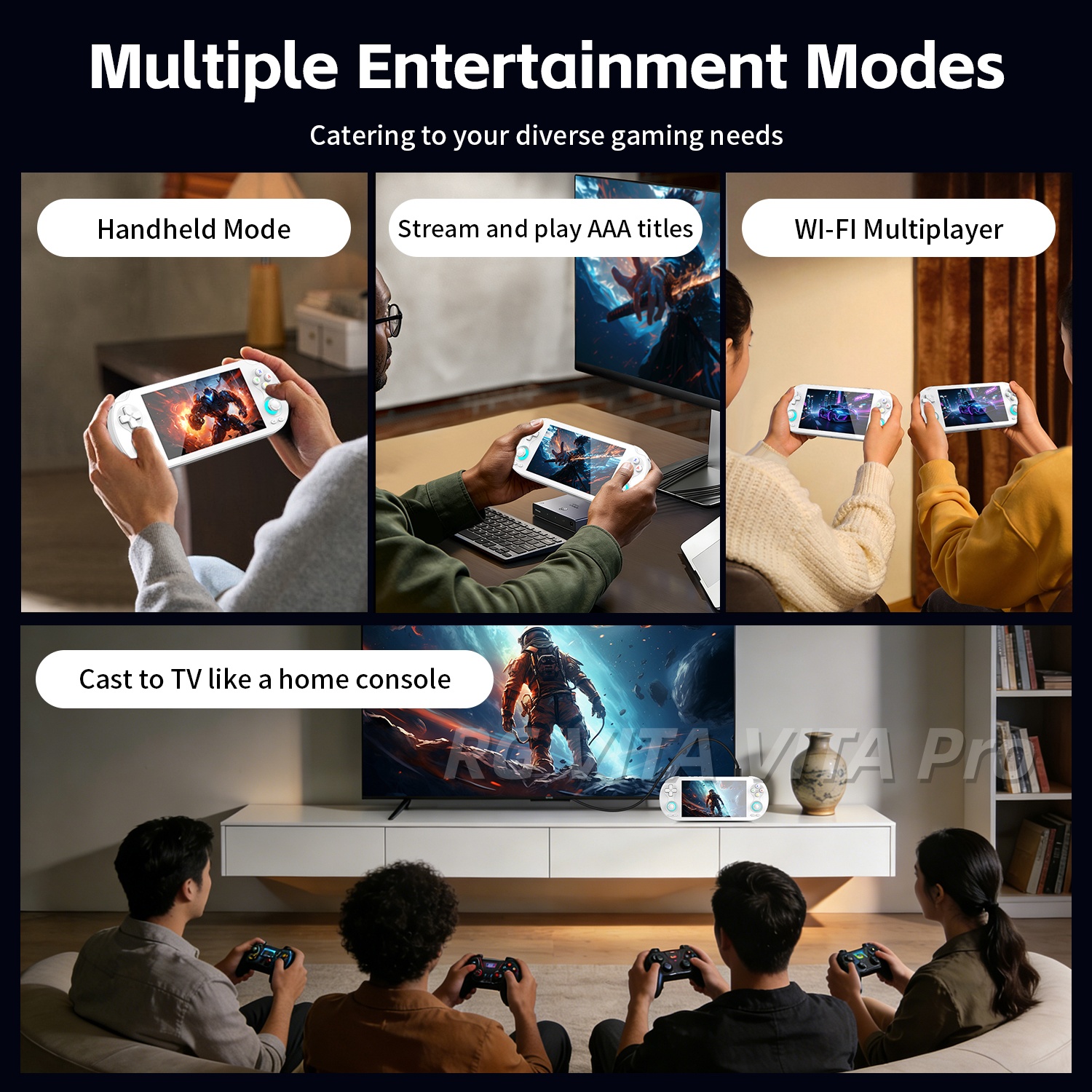 ANBERNIC RG VITA RG VITA Pro H - Pc Gaming Handheld Console のレビューと価格