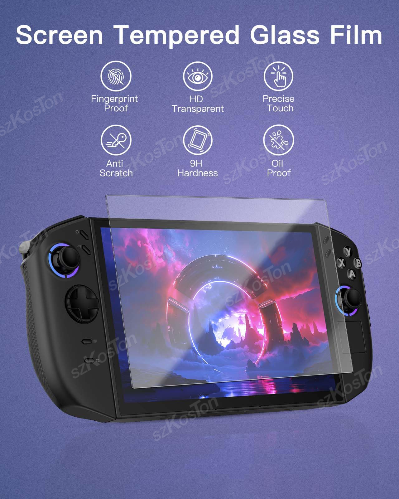 1/2PCS 9H Hardness Tempered Gl - Gaming Console Lenovo Legion Go のレビューと価格