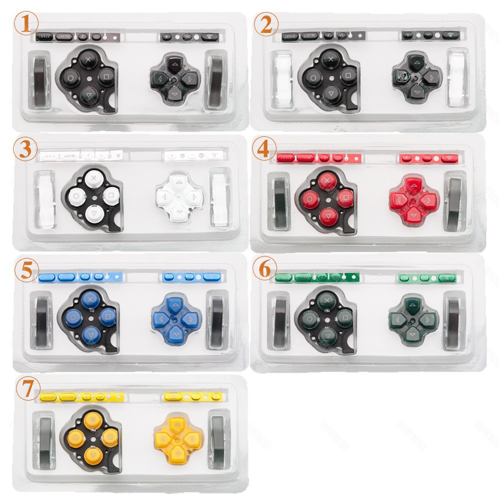 1Set Left Right ABXY Select St - Gaming Console Psp のレビューと価格