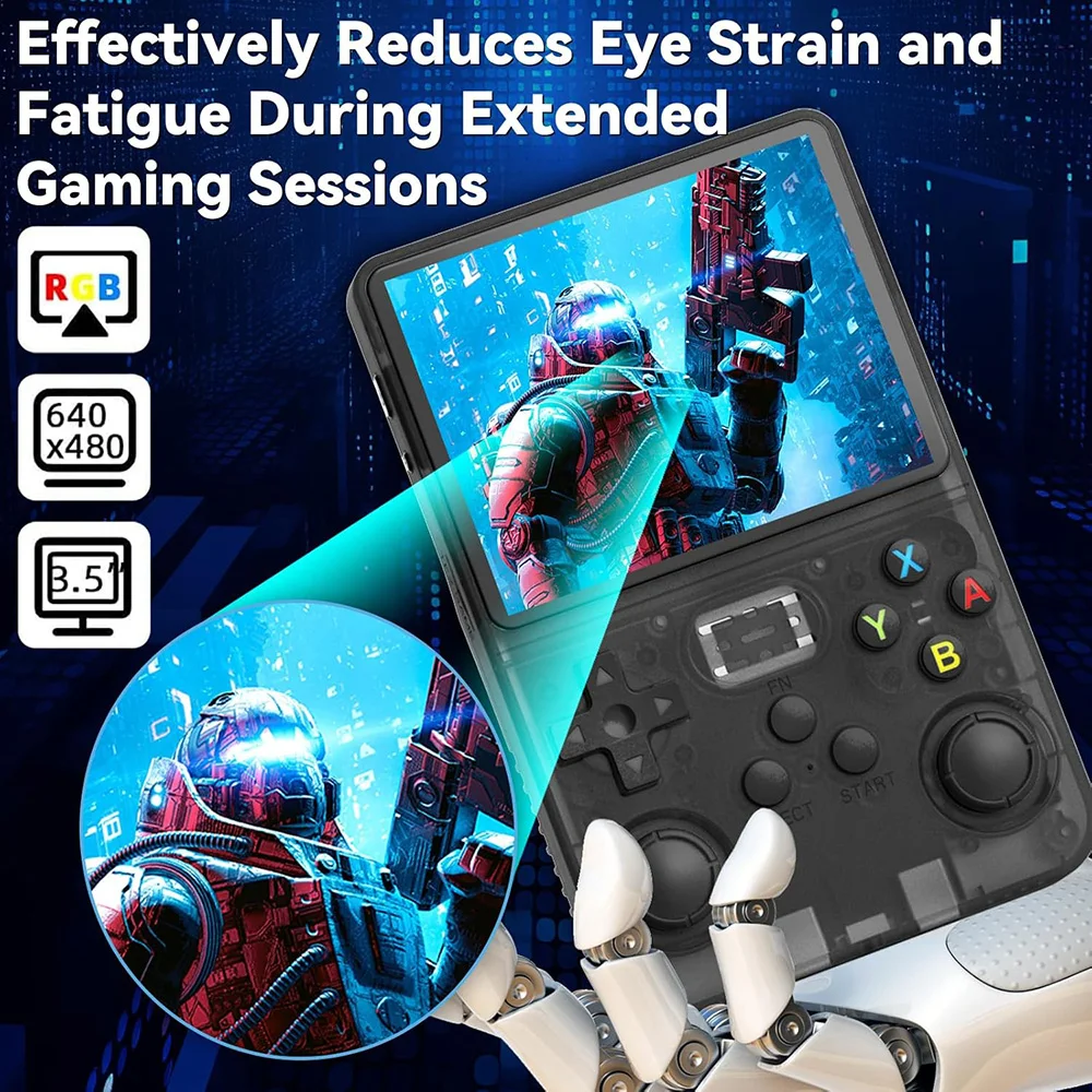 R36S Classic Retro Game Consol - Console Gaming Hand のレビューと価格