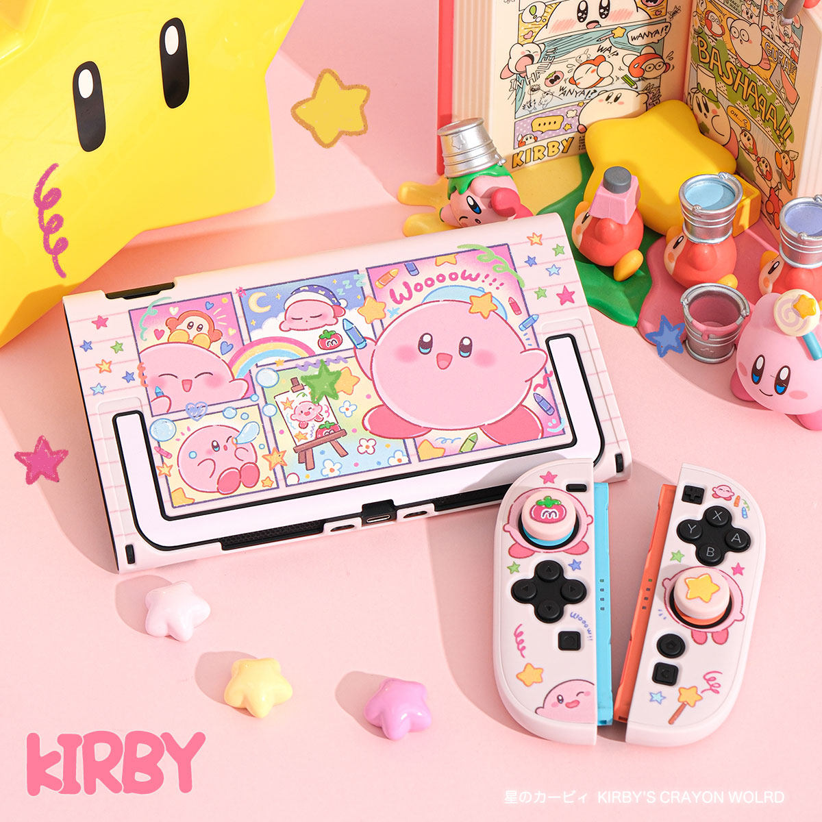 Kirby Switch 2 Gen Split Prote - Gaming Console 4 Year Old のレビューと価格