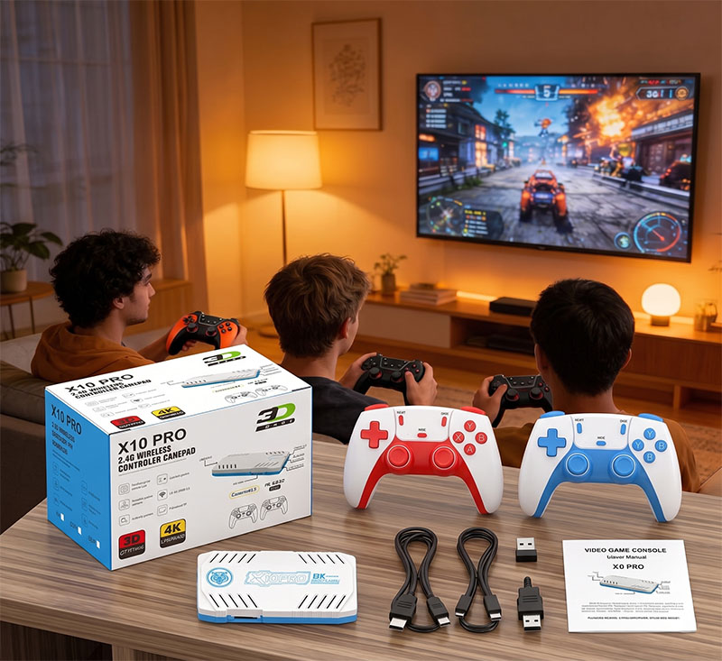 X10 PRO Retro Handheld Game Co - Pc Gaming Handheld Console のレビューと価格