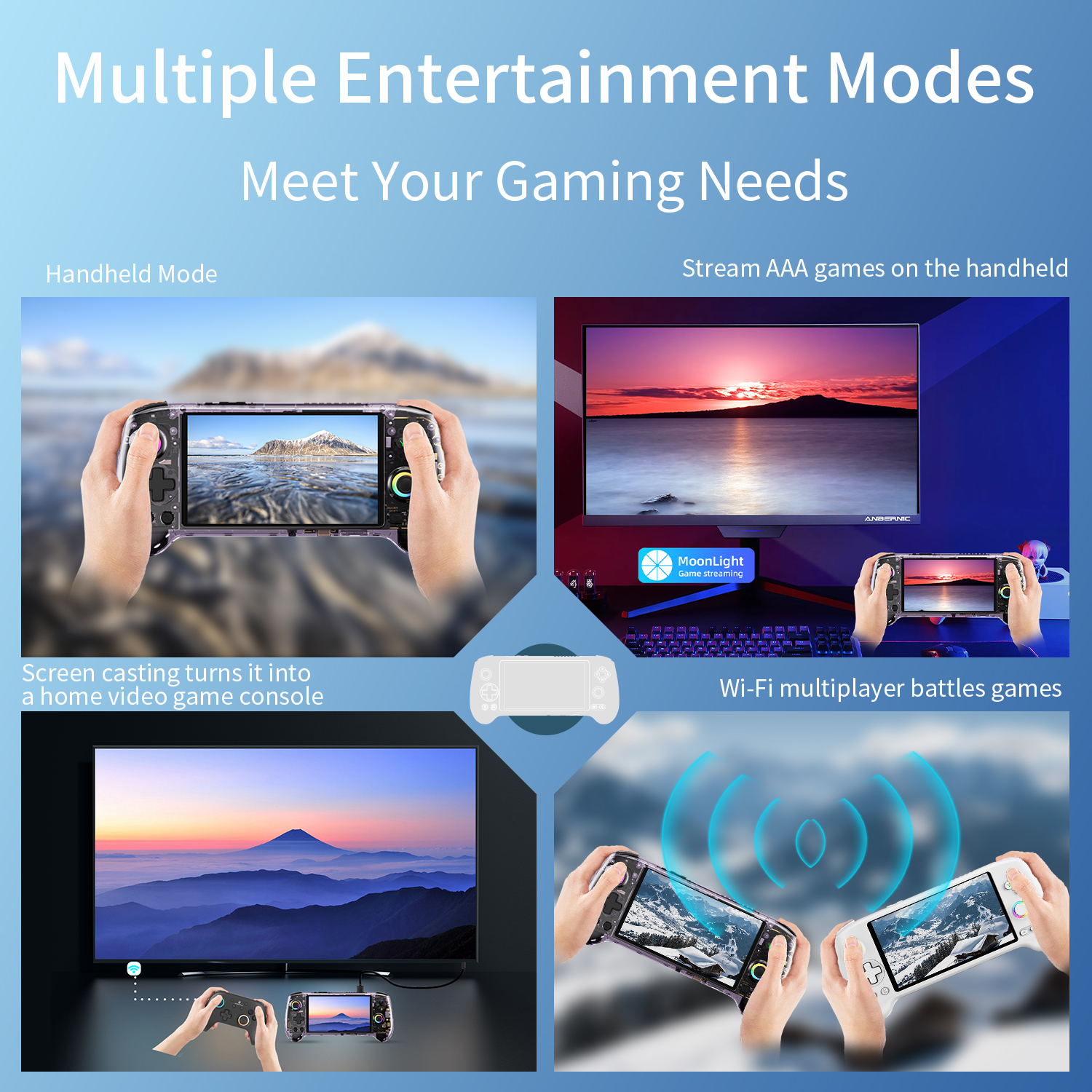 Anbernic RG557 Handheld Game C - Pc Gaming Handheld Console のレビューと価格