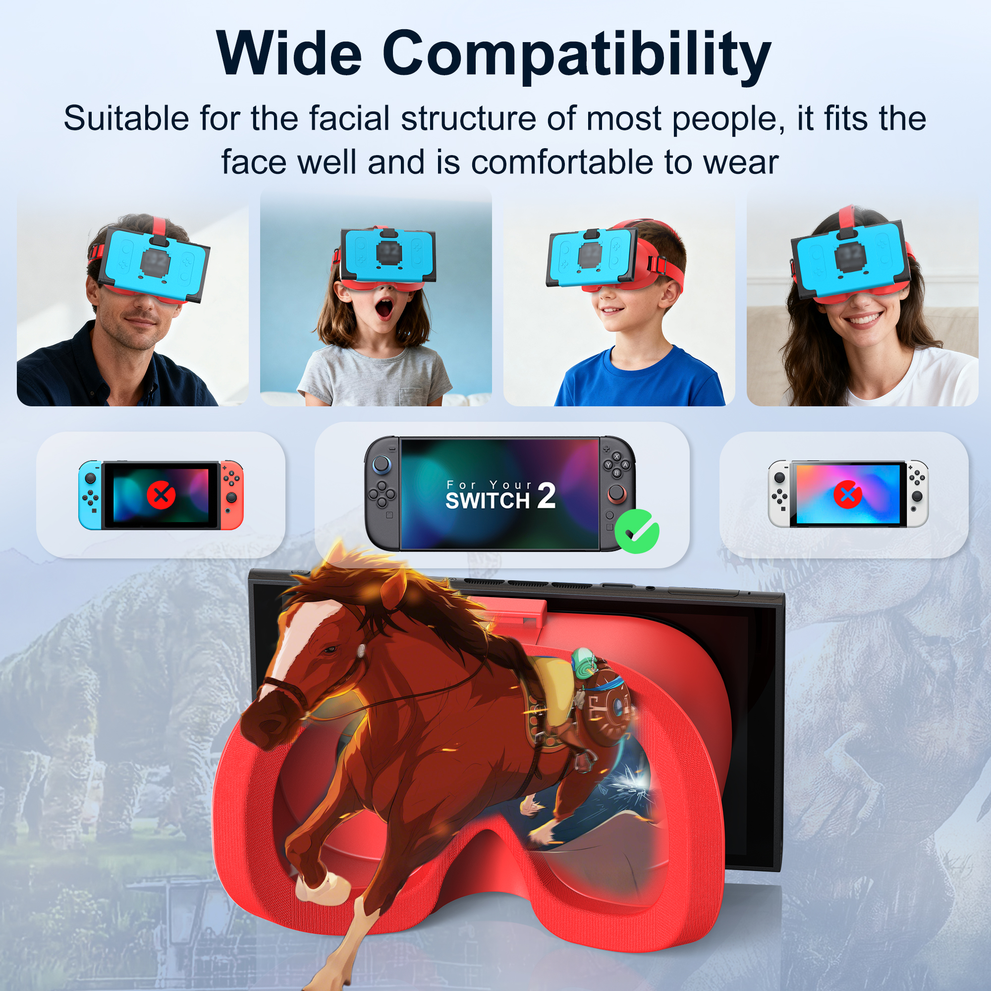 Upgraded VR Headset for Ninten - Gaming Console Headset のレビューと価格