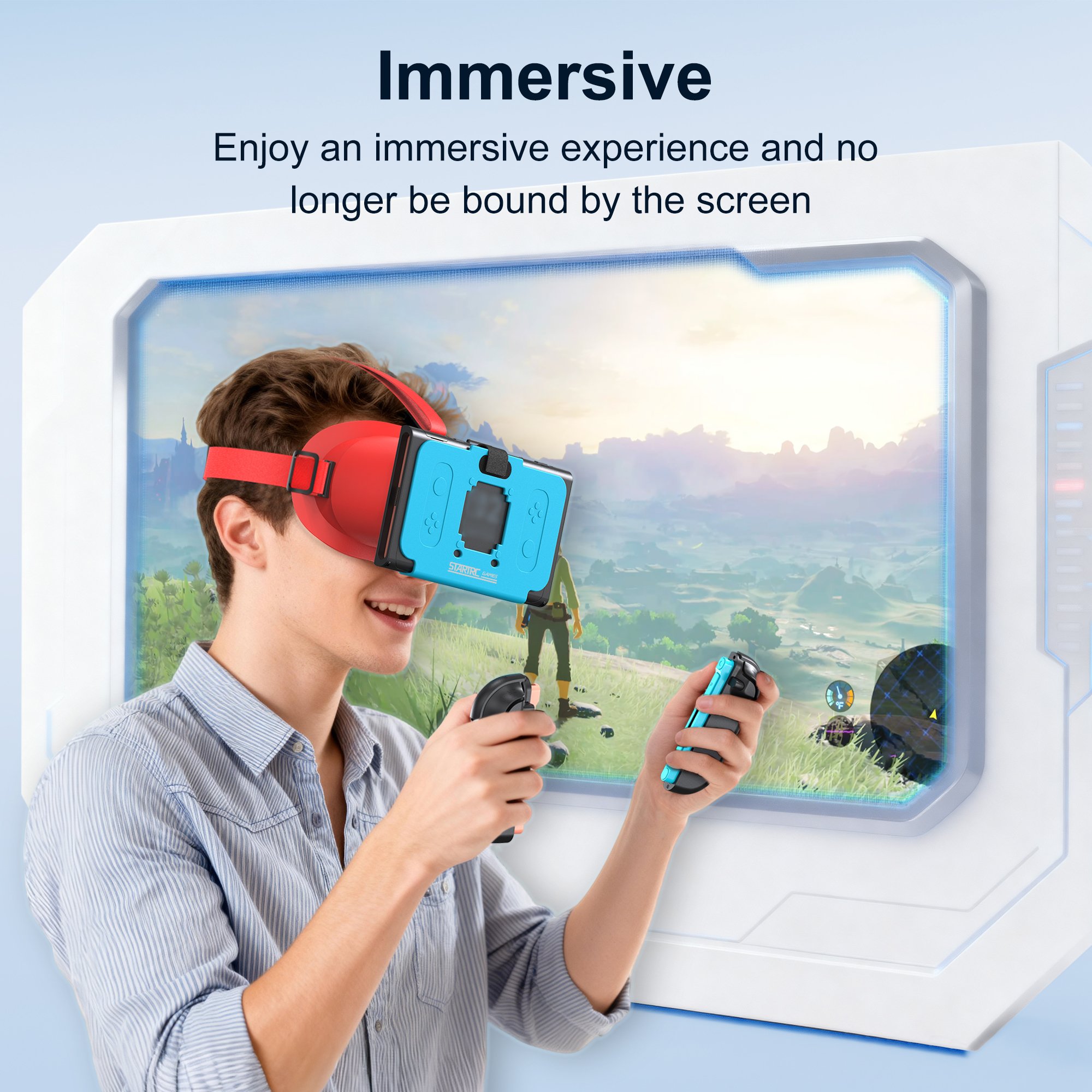 Upgraded VR Headset for Ninten - Gaming Console Headset のレビューと価格