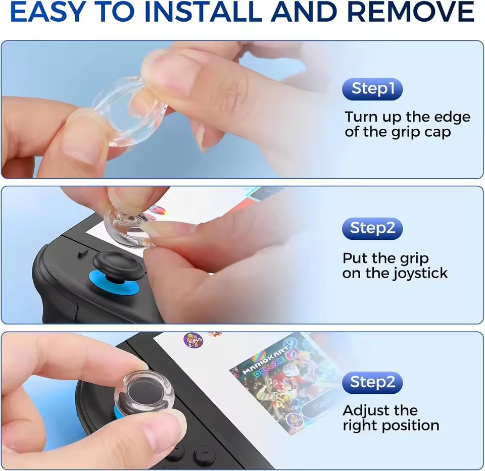 Joystick Caps for Switch 2 Con - Gaming Console Nintendo Switch のレビューと価格