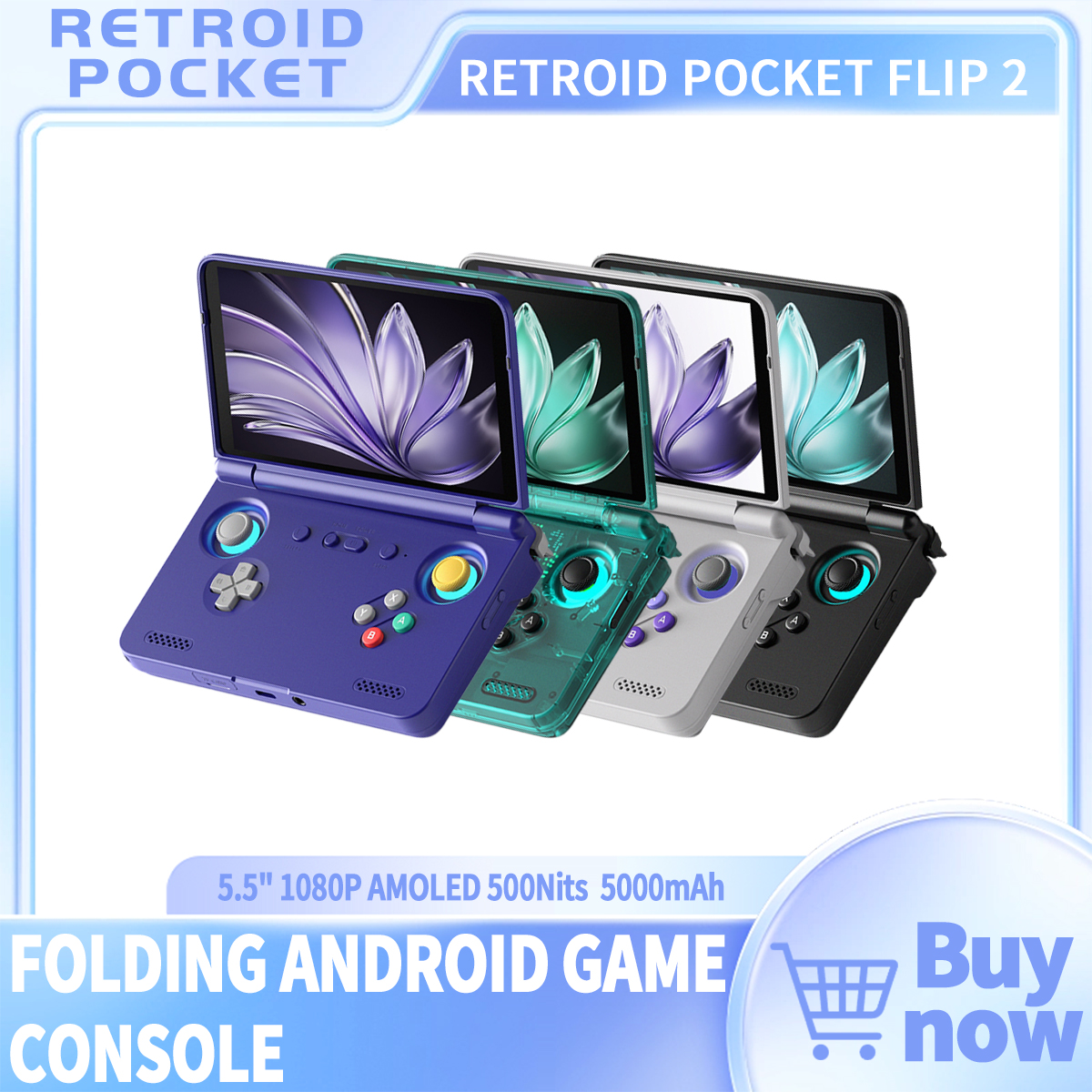Retroid Pocket Flip2 SD865 108 - Pc Gaming Handheld Console のレビューと価格