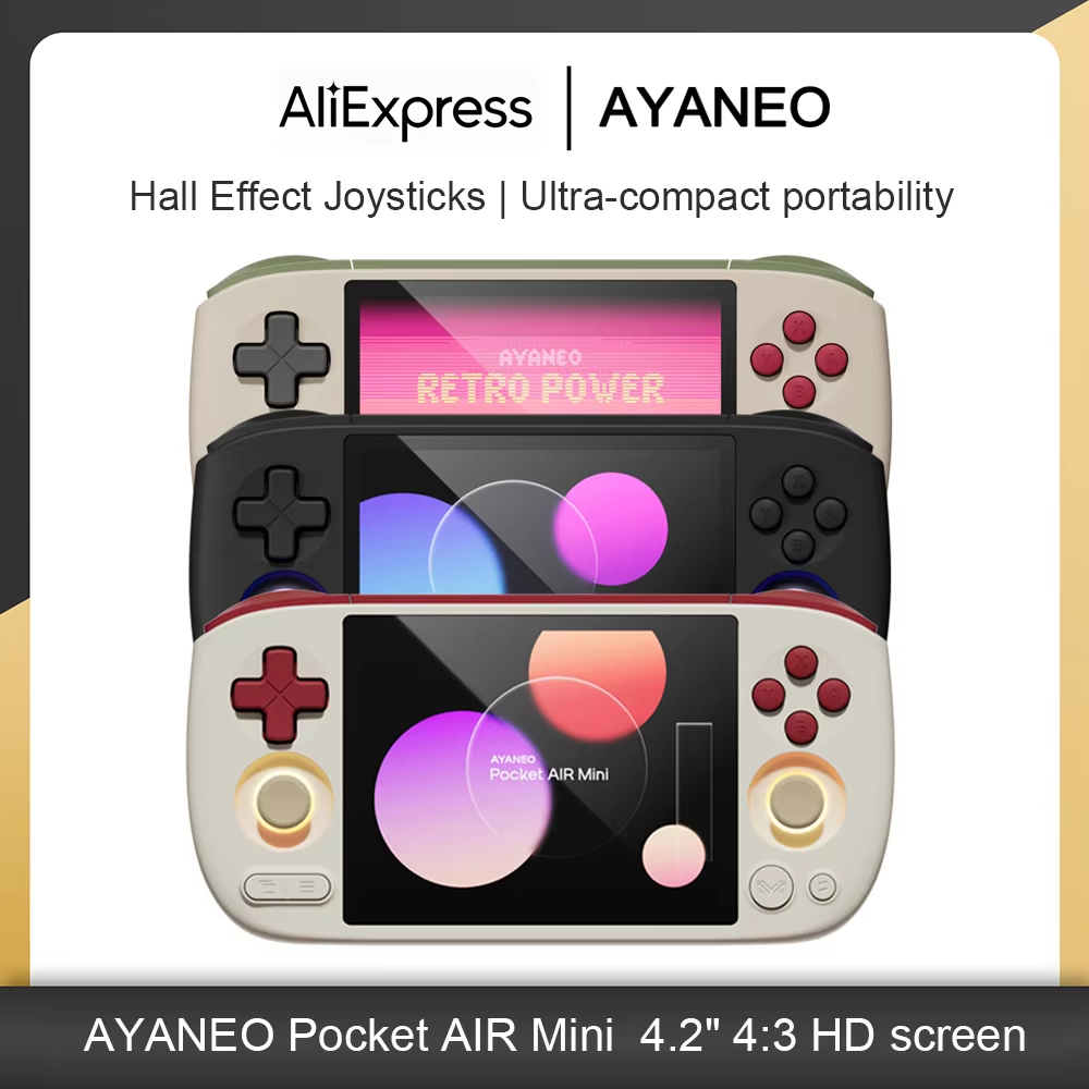 AYANEO Pocket AIR Mini Retro H - Pc Gaming Handheld Console のレビューと価格
